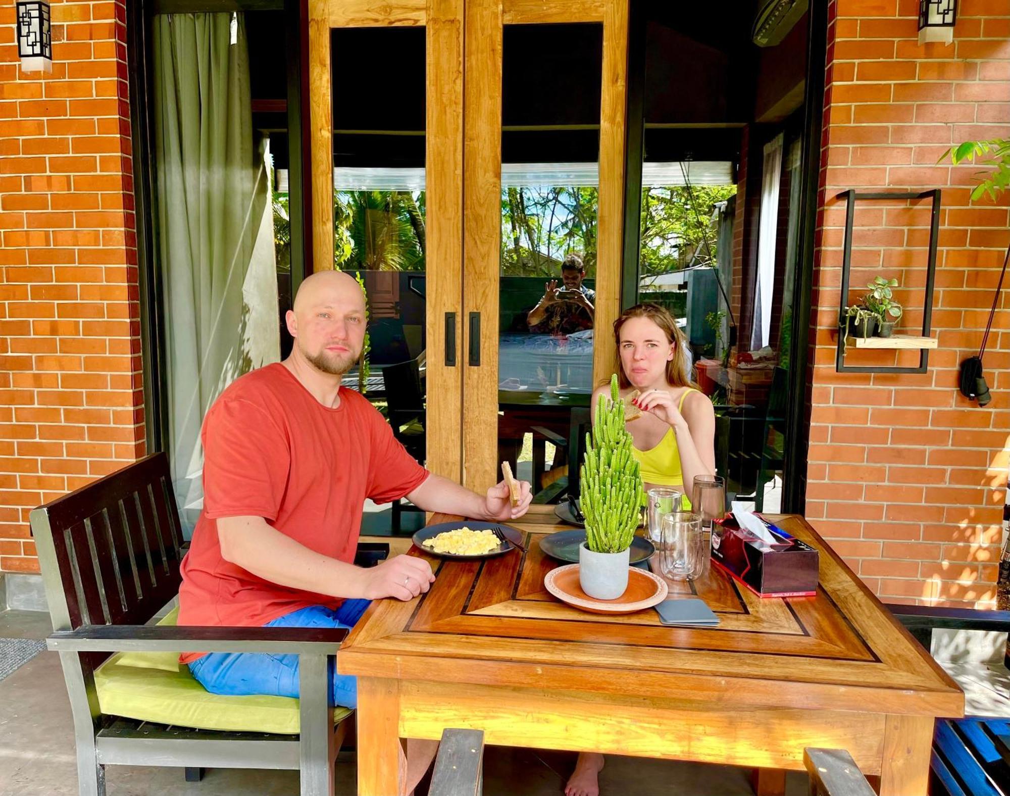 Negombo Morawala Beach Villa Dış mekan fotoğraf